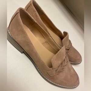 Indigo Tan Suede Loafers